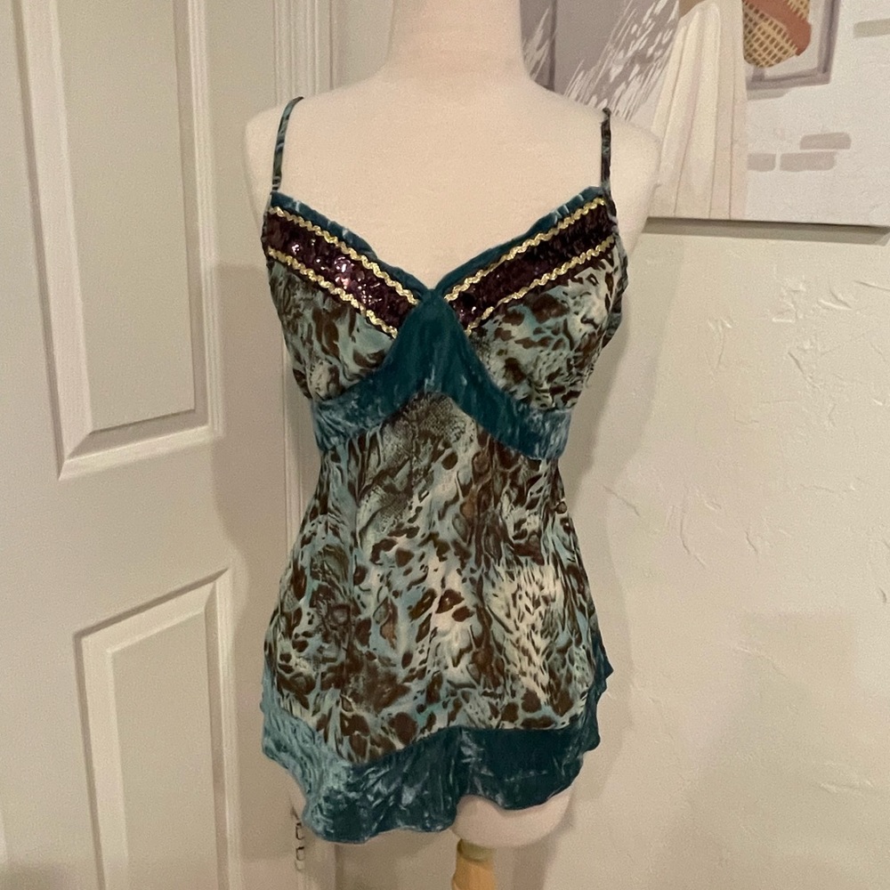 Carina spaghetti straps top